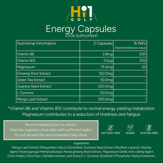 Energy Capsules 60 pcs.