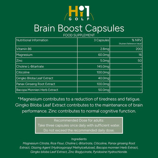 Brain Boost Capsules 90 pcs.